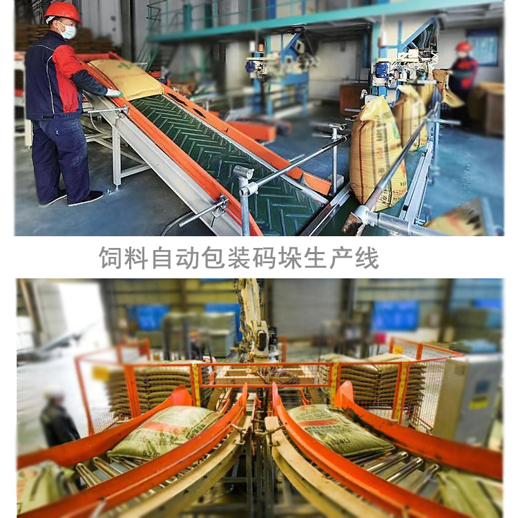 飼料包裝碼垛生產(chǎn)線