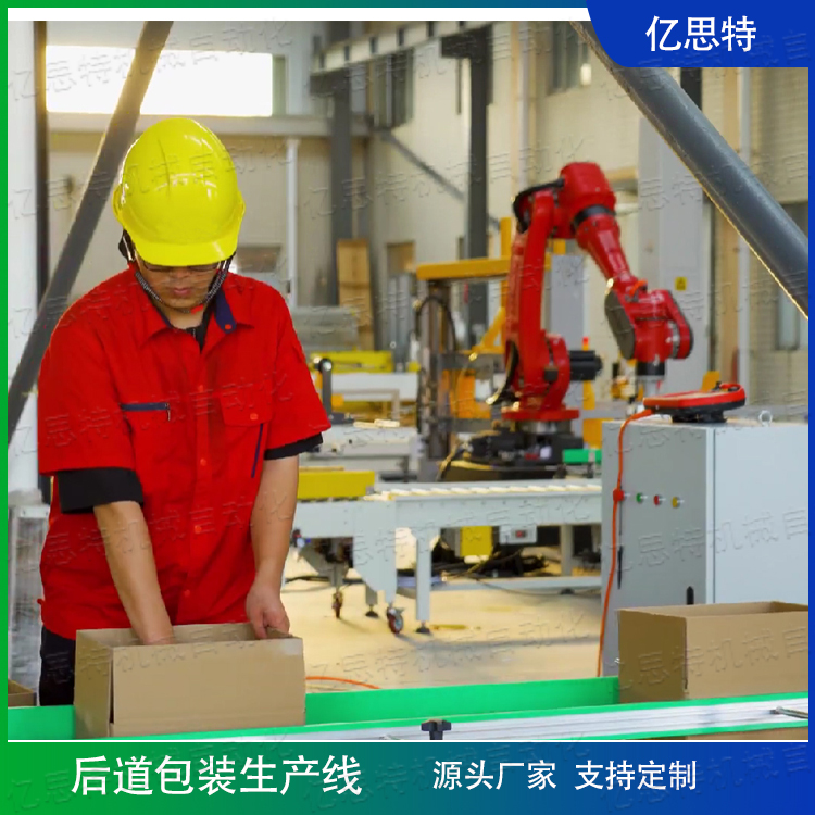 紙箱智能后段包裝產線案例